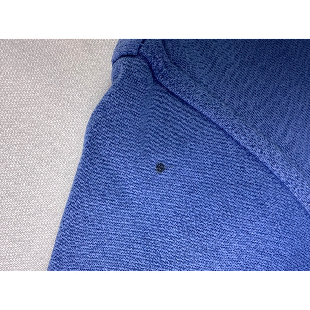 VINTAGE 90s Y2K Nike Blue Youth XL Hoodie Sweatshirt Embroidered Swoosh Classic - Picture 4 of 9